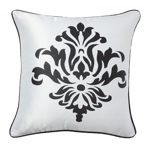 подушка с геральдическими лилиями fleur de lys ii white в Твери