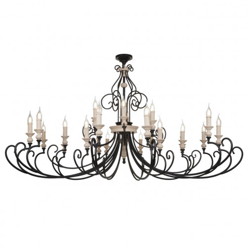 подвесная люстра maytoni karina h631pl-24b в Твери