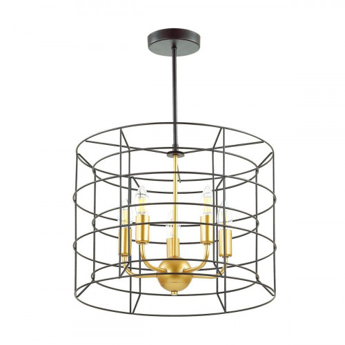 подвесная люстра lumion rupert 4410/5 черная в Твери