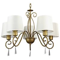 подвесная люстра arte lamp carolina a9239lm-5br в Твери