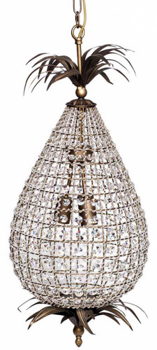 люстра дизайнерская chandelier3 медь и прозрачное стекло в Твери