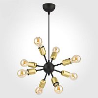 подвесная люстра tk lighting 1468 estrella black в Твери