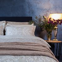 комплект постельного белья decoflux сатин евро victoria ivory в Твери