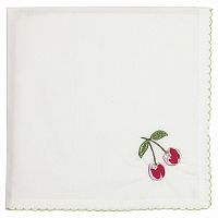 салфетка cherry red w/embroidery в Твери