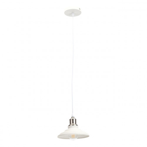 подвесной светильник эра loft pl4 wh/sn в Твери