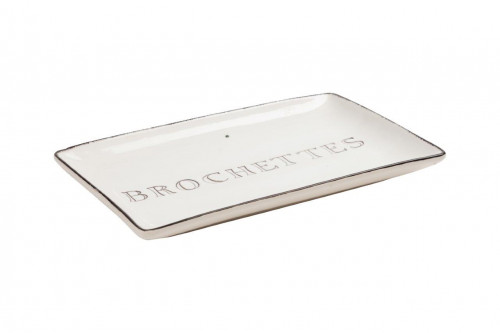 декоративное блюдо brochettes white в Твери