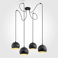 подвесная люстра tk lighting 2221 yoda black orbit в Твери