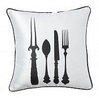 подушка со столовыми приборами tableware white в Твери