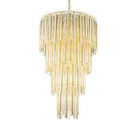 люстра gigi 13 gold от delight collection прозрачная/золото в Твери