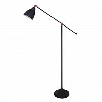 торшер arte lamp braccio a2054pn-1bk в Твери