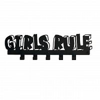 вешалка girls rule черная в Твери