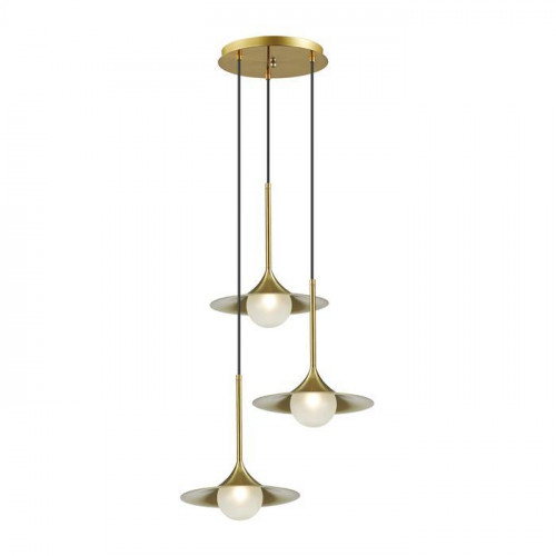 подвесная люстра odeon light barolo 4155/27l в Твери