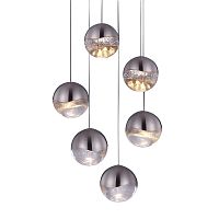 подвесной светильник globo 6u nickel от delight collection в Твери