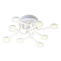 потолочная светодиодная люстра odeon light buttons 3862/80lc в Твери