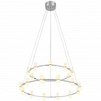 подвесная светодиодная люстра st luce cilindro sl799.103.21 белая в Твери