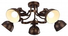 потолочная люстра arte lamp martin a5216pl-5br в Твери