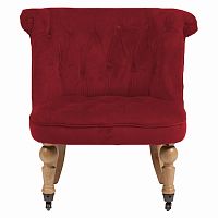 кресло amelie french country chair красное в Твери