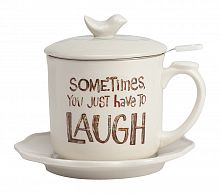 чайный набор sometimes you just have to laugh в Твери