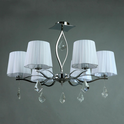 подвесная люстра brizzi bx03203/6 chrome в Твери