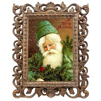 репродукция старинной рождественской гравюры a marry christmas в Твери