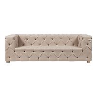 диван soho tufted прямой бежевый в Твери