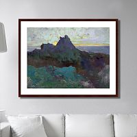 картина: rocky peak, 1875г. в Твери