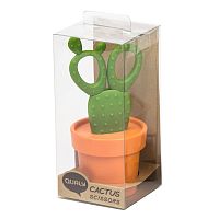 ножницы cactus с держателем, оранжевые с зеленым в Твери