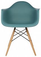 стул klassic premium daw бирюзовый (eames style) в Твери