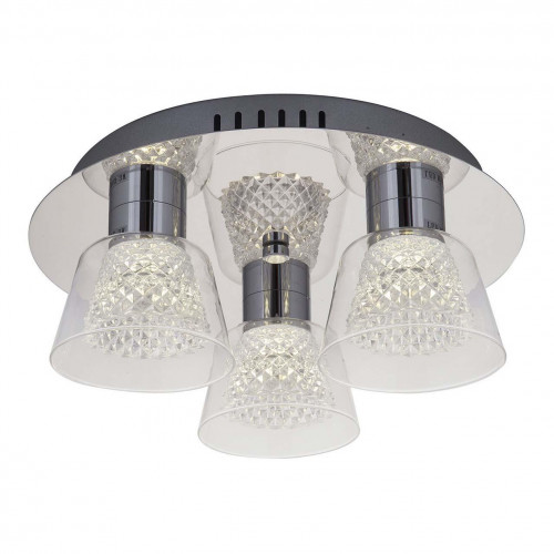 потолочная светодиодная люстра kink light азан 6112-3 в Твери
