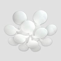 потолочная светодиодная люстра ambrella light orbital cloud fc26/12 wh 432w d1140 в Твери