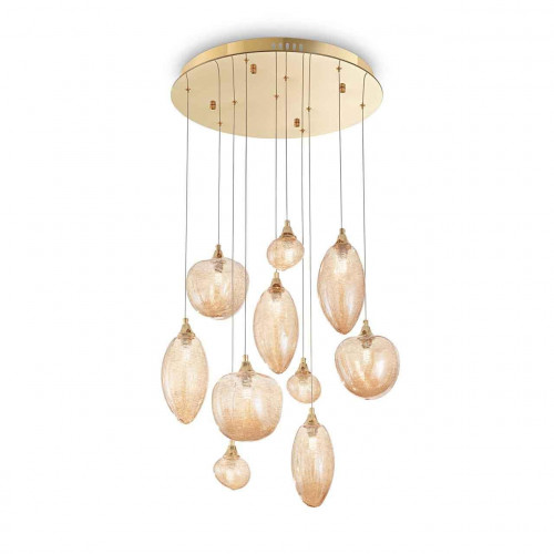 подвесная люстра ideal lux baco sp10 ottone в Твери