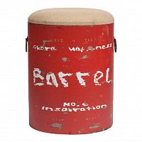 столик-табурет barrel red красный в Твери