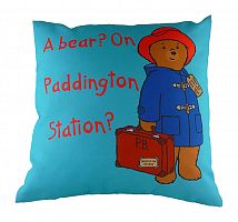 подушка с принтом paddington bear blue в Твери