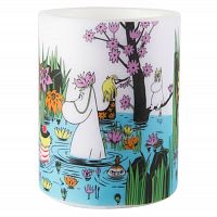 свеча большая moomin на пруду, 8 см в Твери