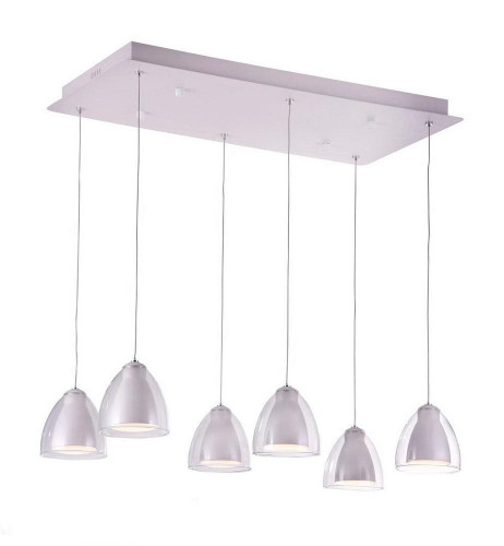 подвесная люстра idlamp mirella 394/6-ledwhite в Твери