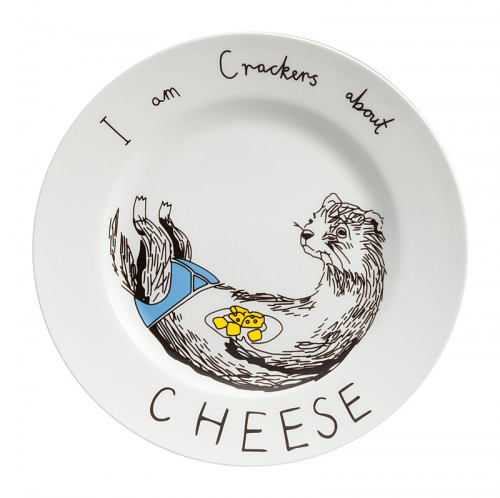 тарелка i am crackers about cheese в Твери