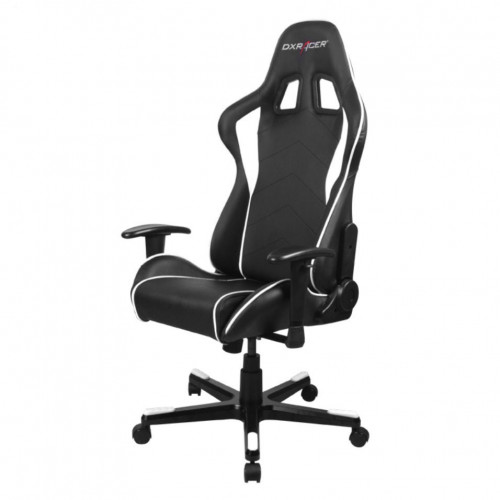 кресло геймерское dxracer formula черно-белое в Твери