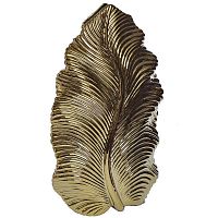 ваза leaf золотая 25.5*12*44.5 в Твери