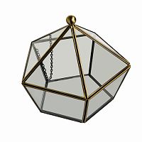 флорариум стеклянный в винтажном стиле diamond shape в Твери