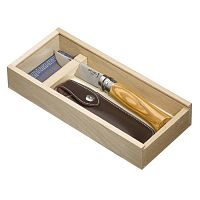 нож stainless steel с ручкой из оливы 8,5 см в Твери