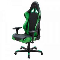 кресло геймерское dxracer racing черно-зеленое в Твери