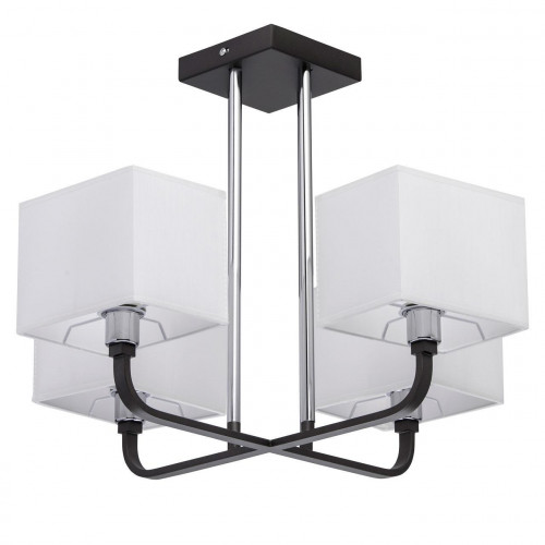 потолочная люстра mw-light прато 5 101011904 белая в Твери