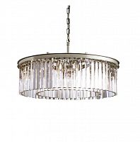 люстра prism silver 50 серебро, прозрачное стекло в Твери
