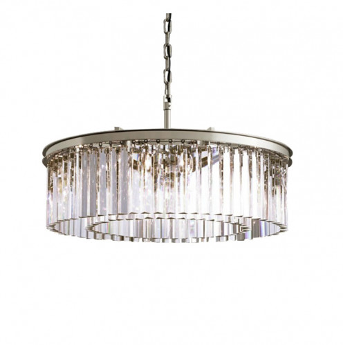 люстра prism silver 50 серебро, прозрачное стекло в Твери