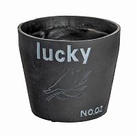 цветочный горшок lucky чёрный в Твери