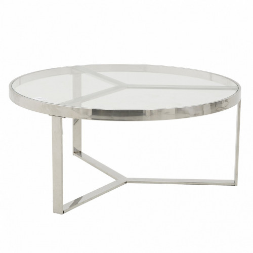 стол silver glass серебристый, прозрачный в Твери