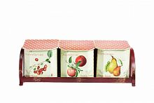 набор емкостей для хранения на подставке fruits в Твери